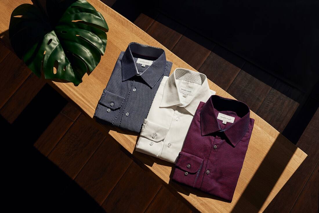 Camisa de linho masculina clara