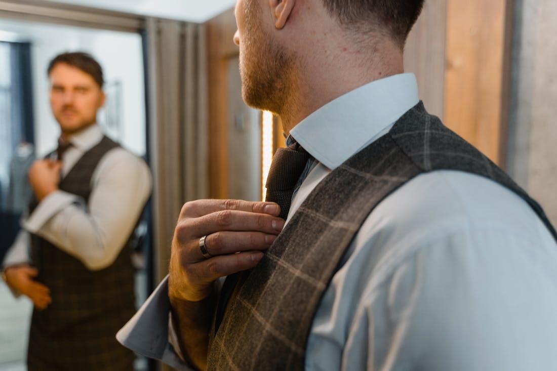 Casaco masculino de inverno elegante