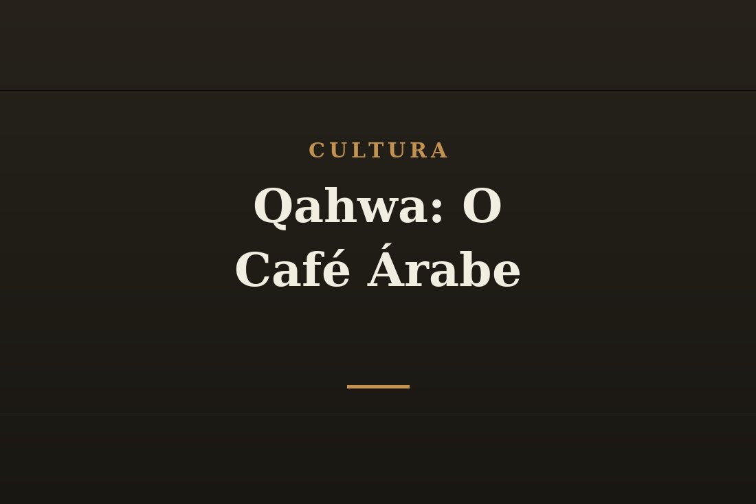 Café árabe qahwa servido com tâmaras