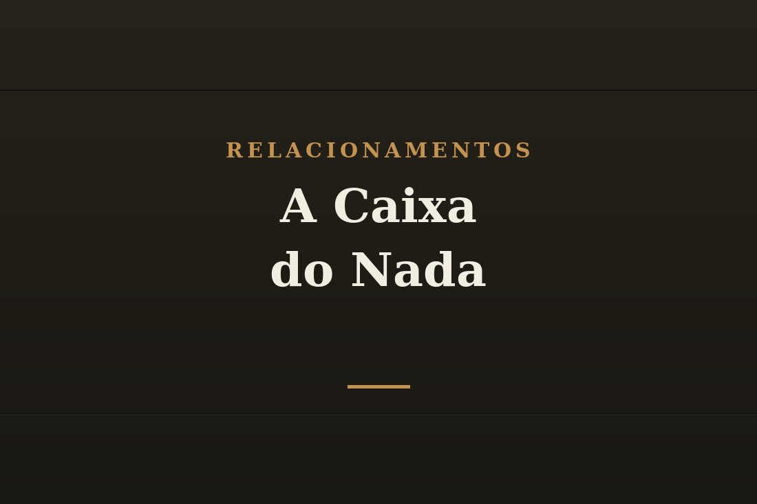 Homem relaxado sem pensar em nada