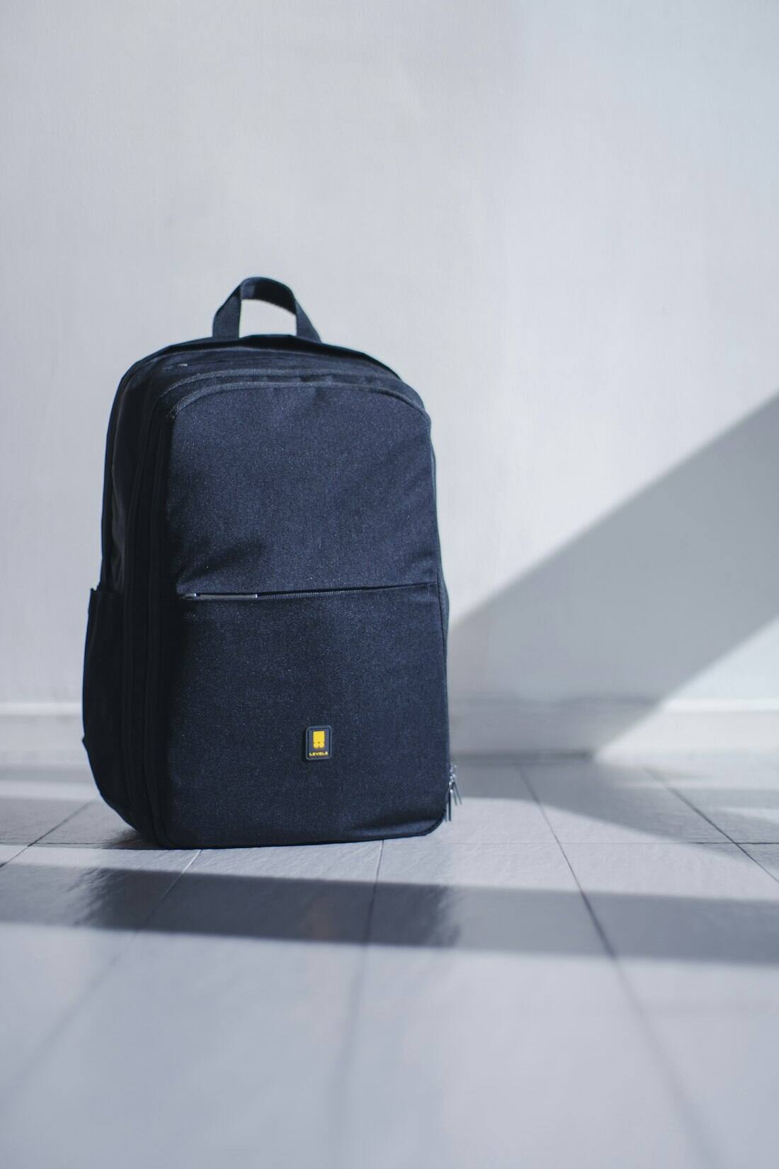 Mala de viagem masculina organizada