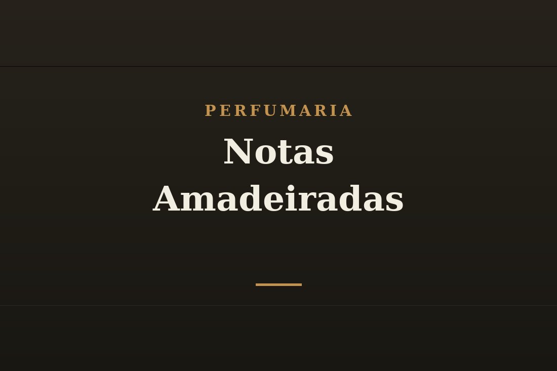 Perfume amadeirado e defumado masculino