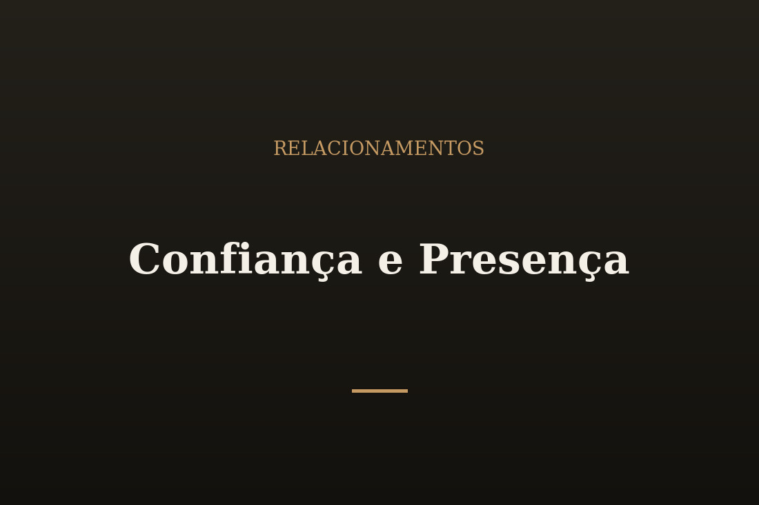 Homem confiante e tranquilo