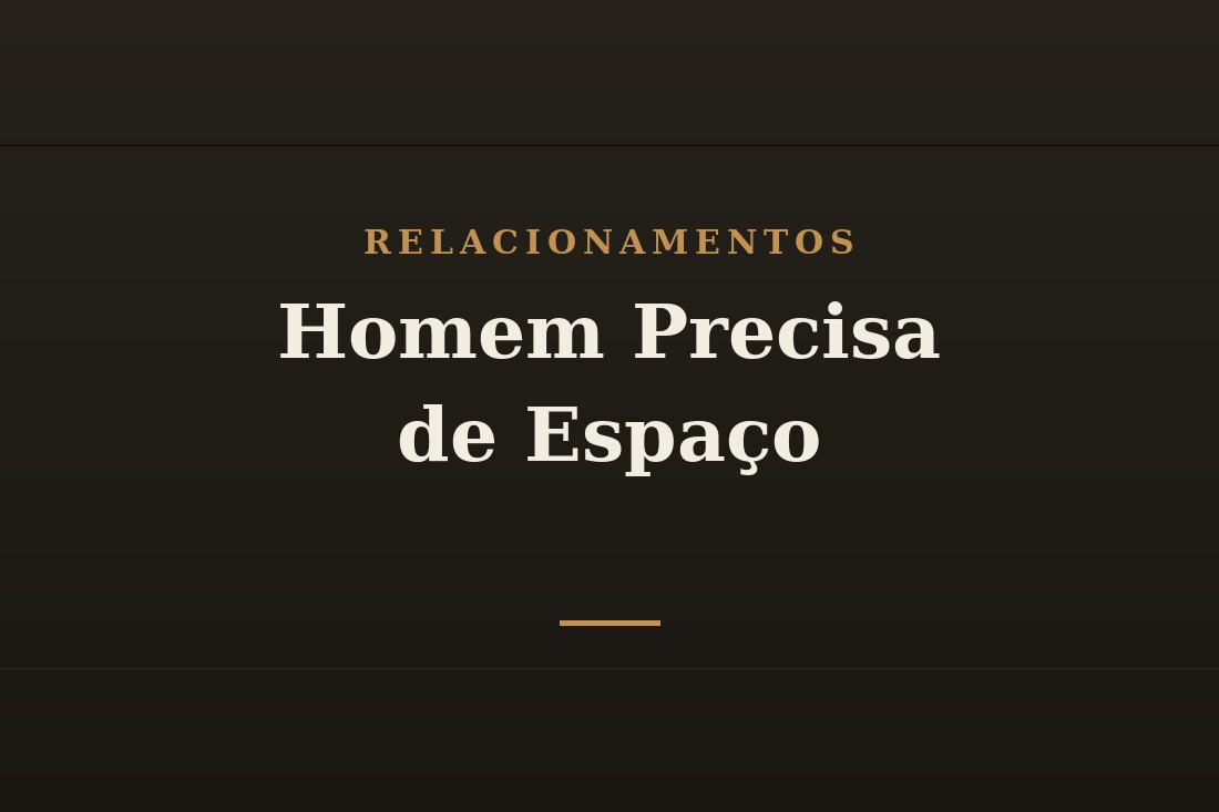 Casal equilibrando proximidade e liberdade