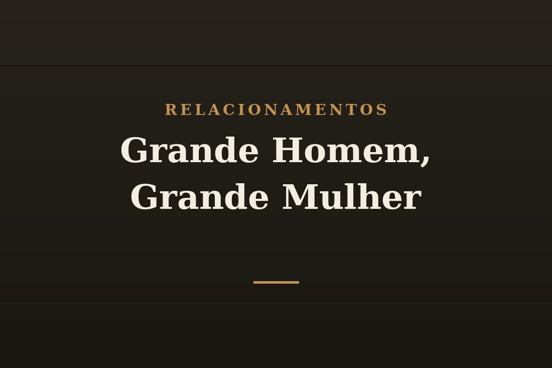 Casal parceiro que cresce junto