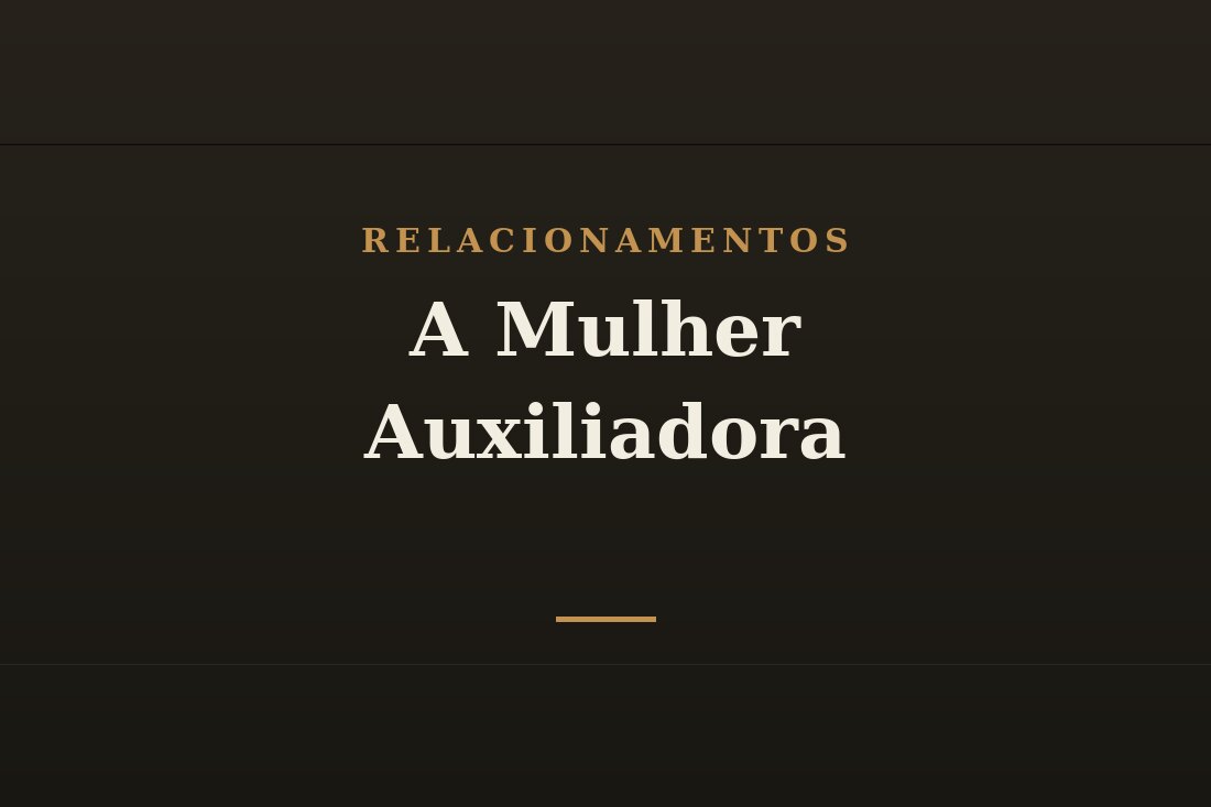 Casal como parceiros que se apoiam