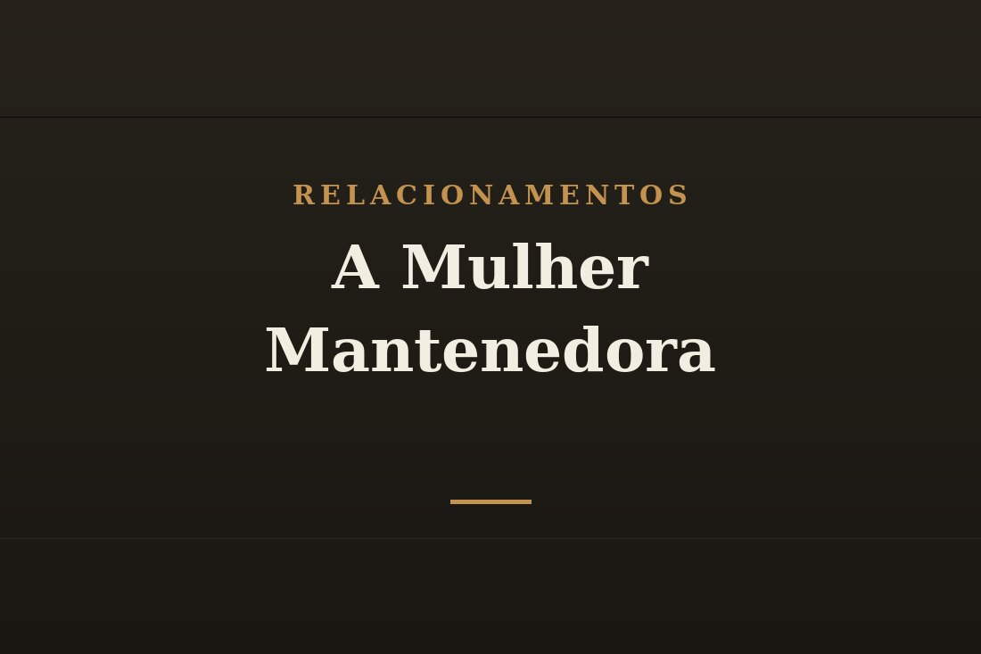 Mulher cuidando do lar com carinho