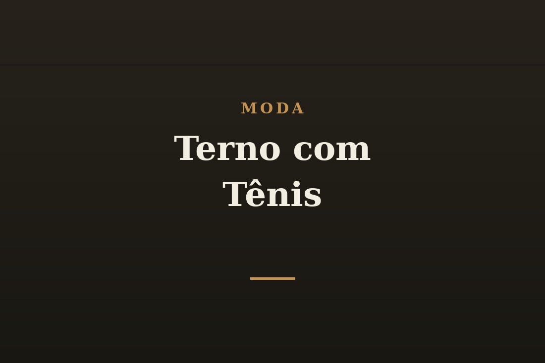 Homem de terno usando tênis branco